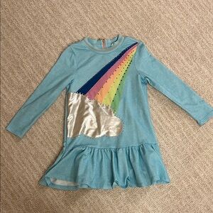 Little Girls peplum dress